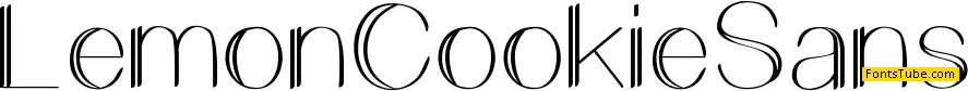 LemonCookie Font Family