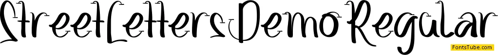 Street Letters Demo Font