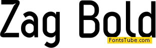 Zag Font Family