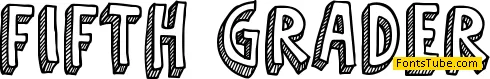 Fifth Grader Font