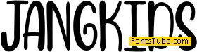 Jangkids Font