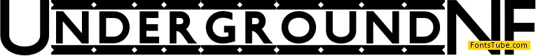 Underground NF Font