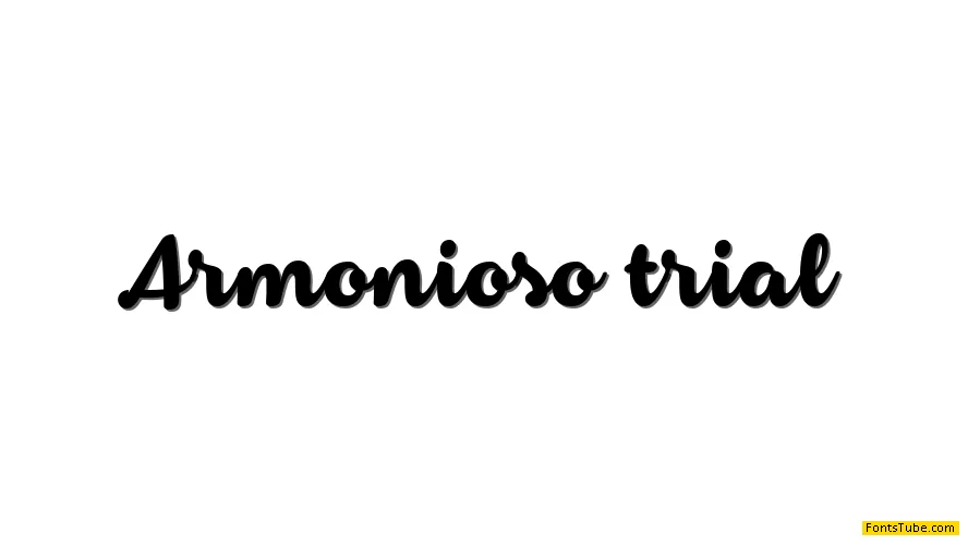 Armonioso Font