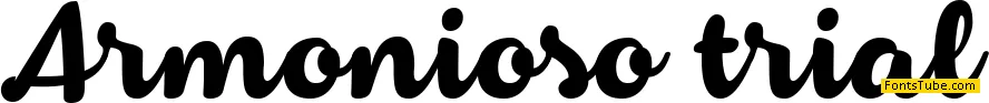 Armonioso Font