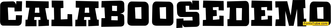 Calaboose DEMO Font