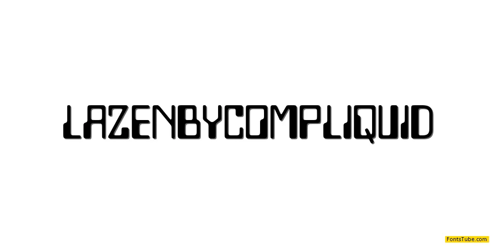 Lazenby Computer Font Family