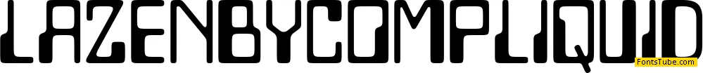 Lazenby Computer Font Family