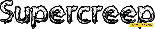 Supercreep Font