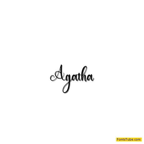 Agatha Font