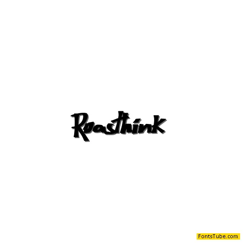 Roasthink Font