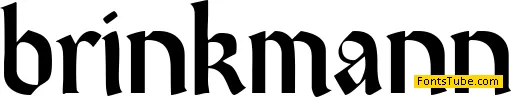 Brinkmann AH Font