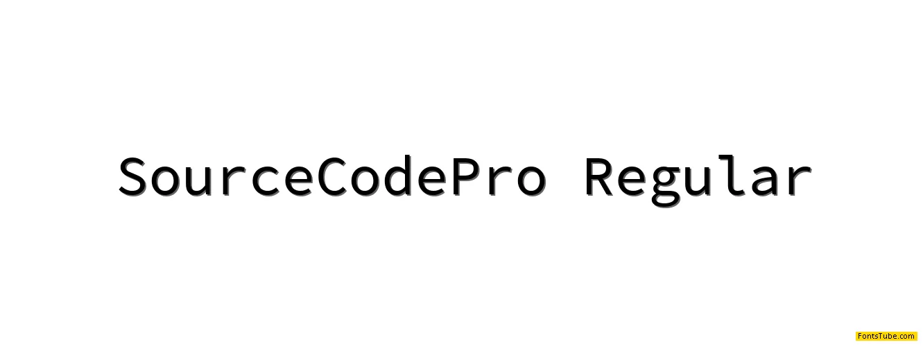 Source Code Pro Font Family