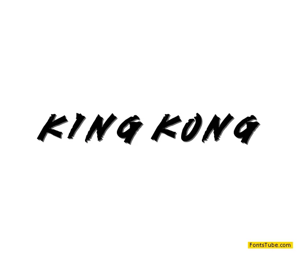 KING KONG Font