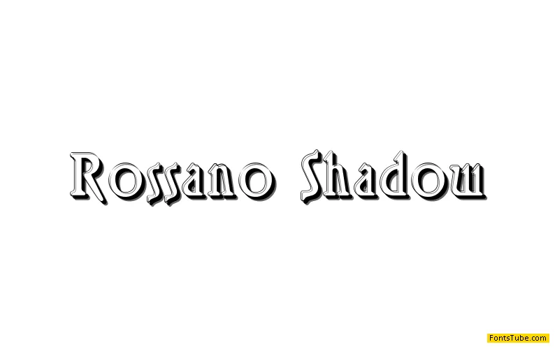 Rossano Font Family