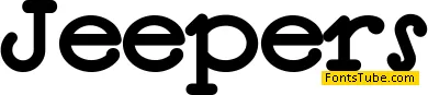 Jeepers Font