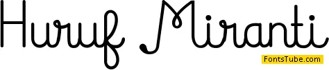 Huruf Miranti Font