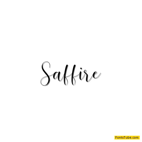 Saffire Font