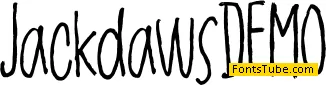 Jackdaws DEMO Font