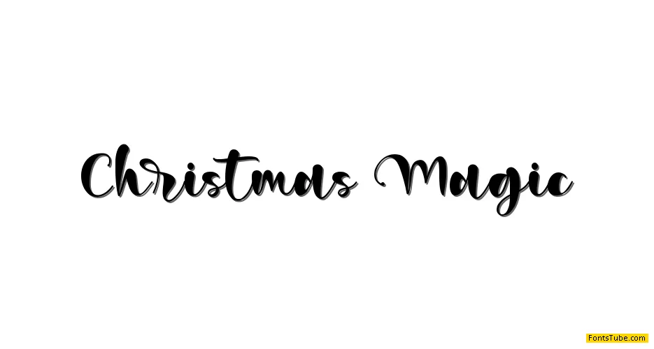 Christmas Magic Font
