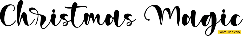 Christmas Magic Font