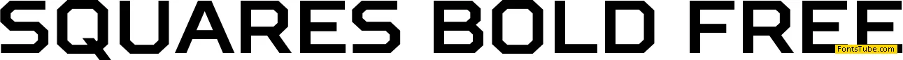 Squares Bold Font