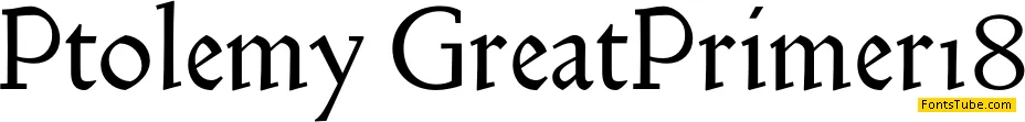 Ptolemy Font