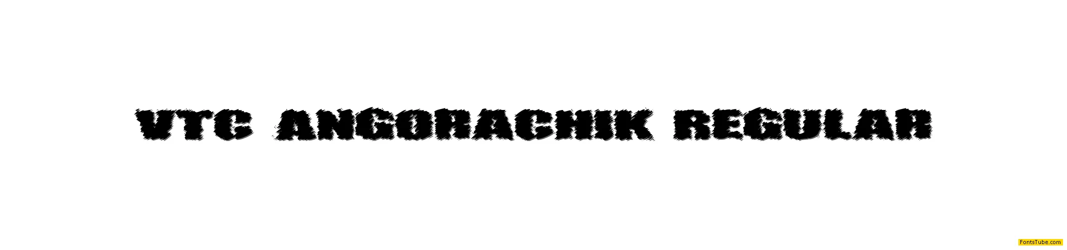 VTC Angora Chik Font
