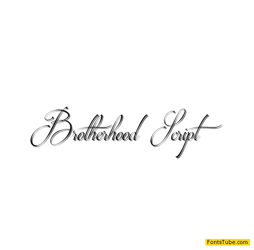 Brotherhood Script Font