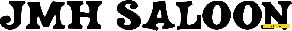JMH SALOON Font