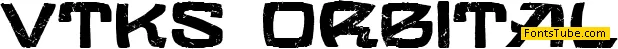 VTKS ORBITAL Font