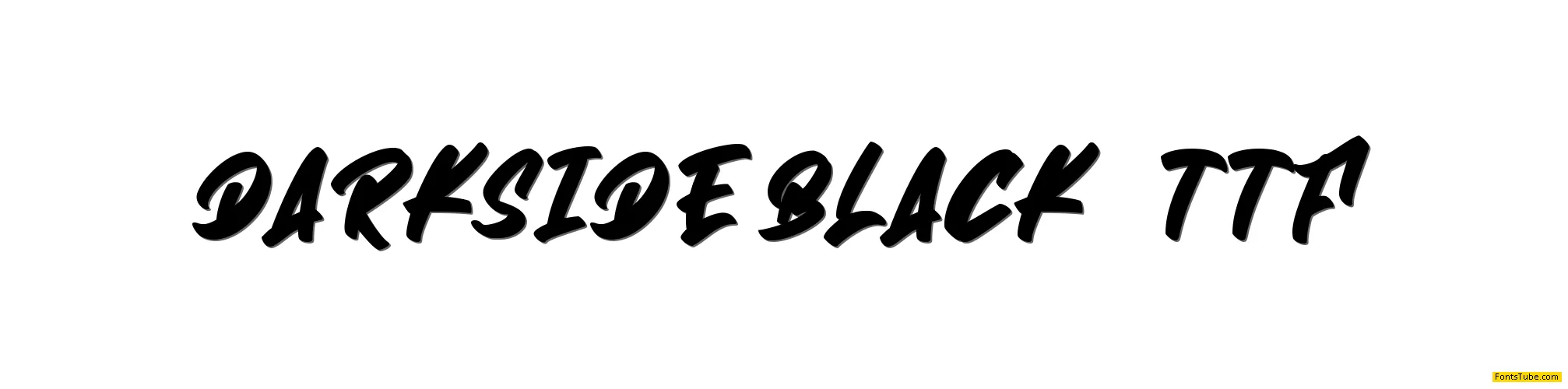 Darkside Black Font Family