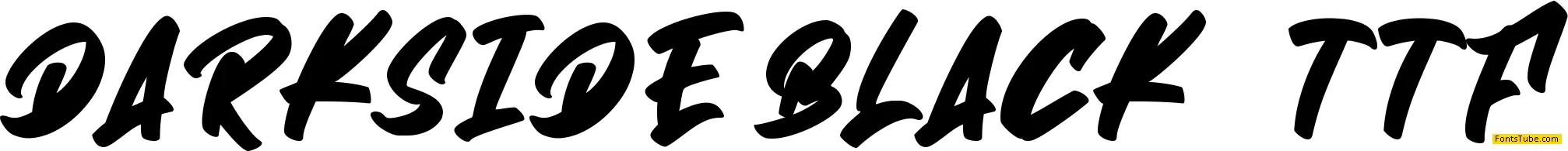 Darkside Black Font Family