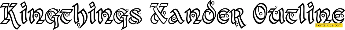 Kingthings Xander Font Family