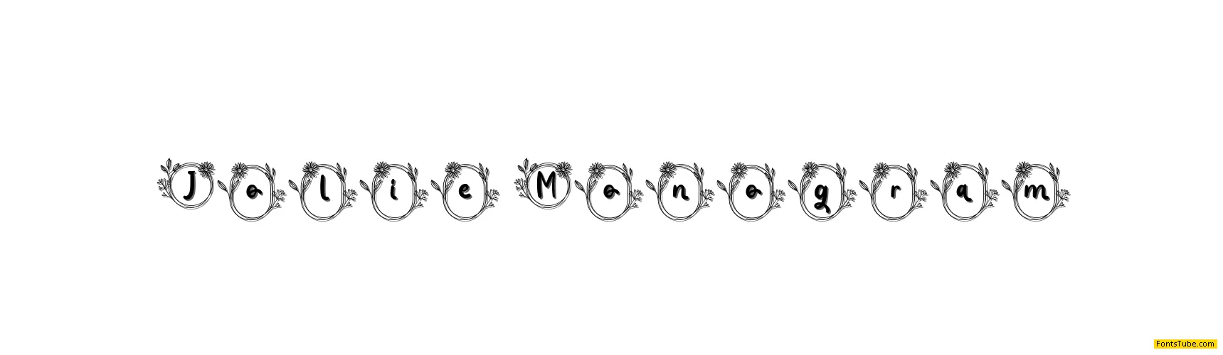 Jolie Monogram