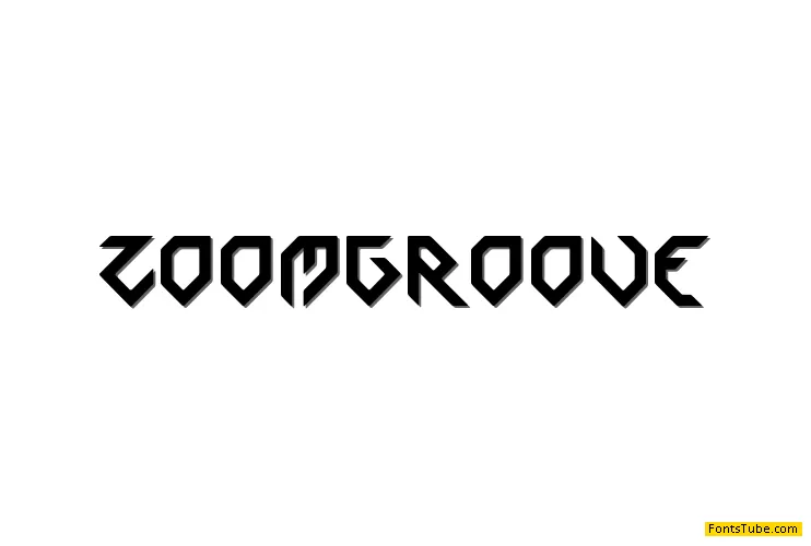 Zoomgroove Font