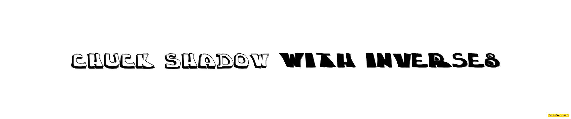 chuck-shadow Font