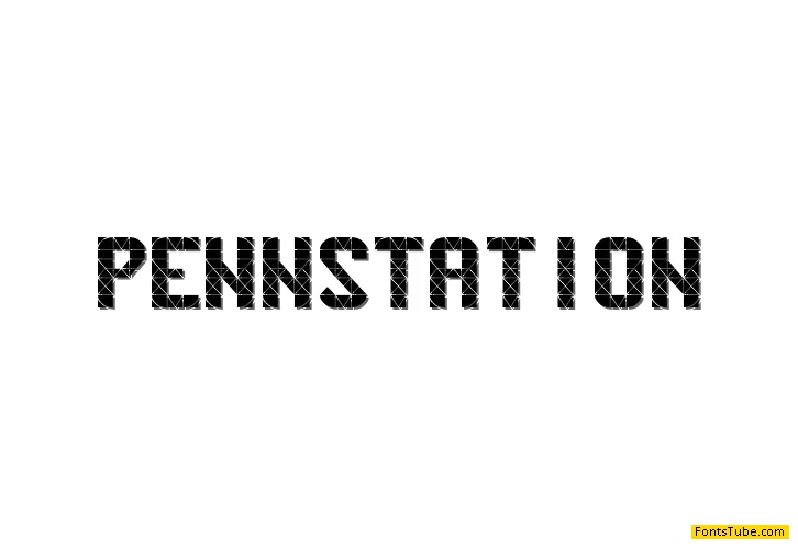 Penn Station Font