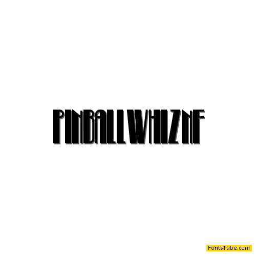 Pinball Whiz NF Font