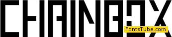Chainbox Font