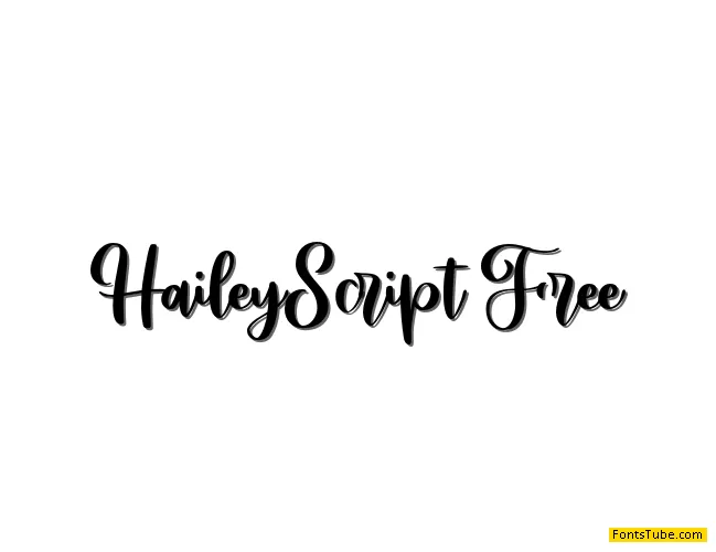 Hailey Script Font