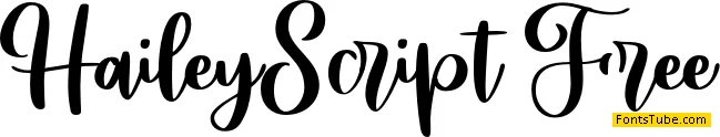 Hailey Script Font