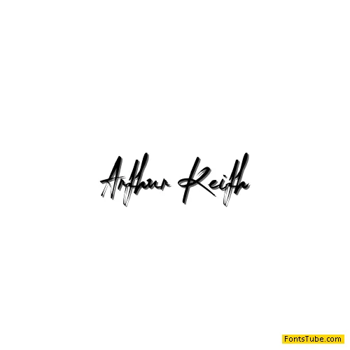 Arthur Keith Font