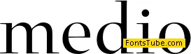 Medio Font