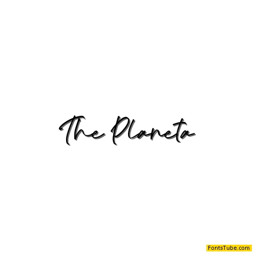 The Planeta Font