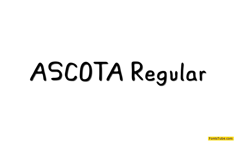 ASCOTA Font Family
