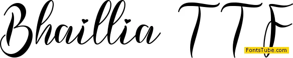 Bhaillia Font