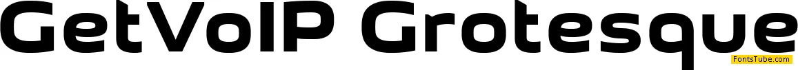 GetVoIP Grotesque Font Family