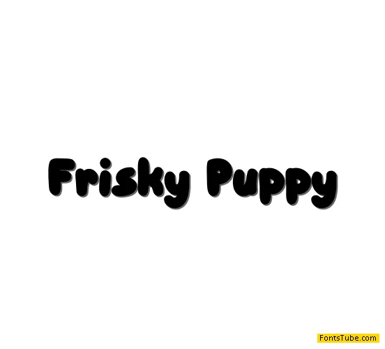 Frisky Puppy Font