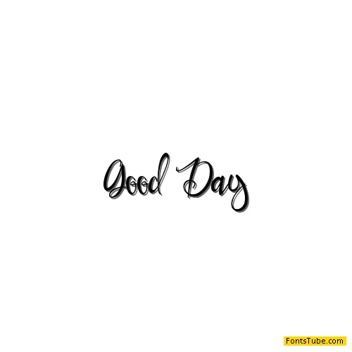 Goodday Font