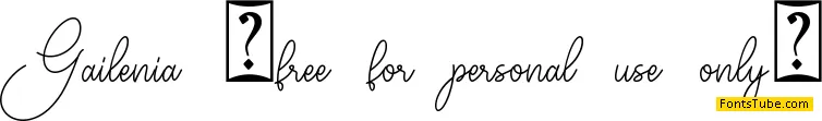 Gailenia Font